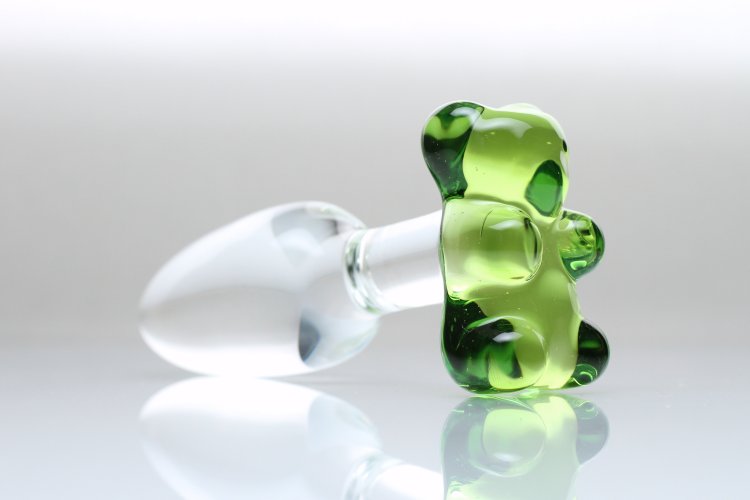 Gummy Bear Butt Plug- Lime