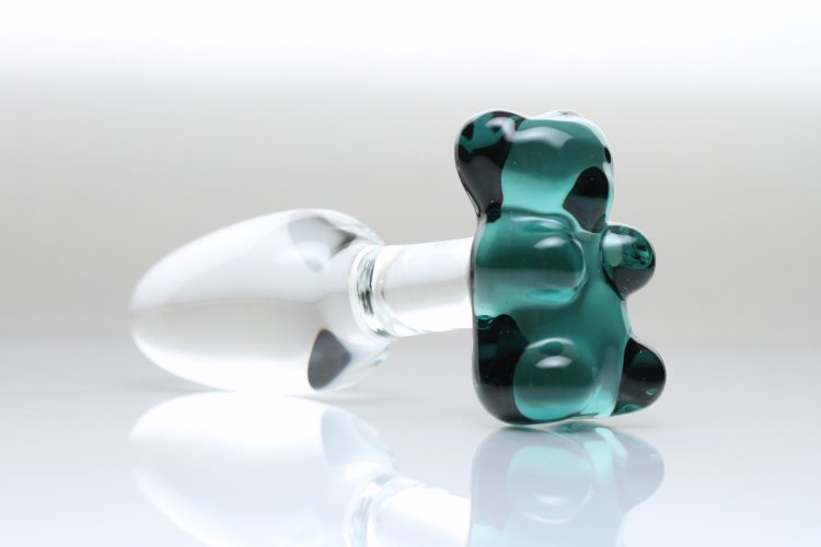 Gummy Bear Butt Plug- Arctic Raspberry